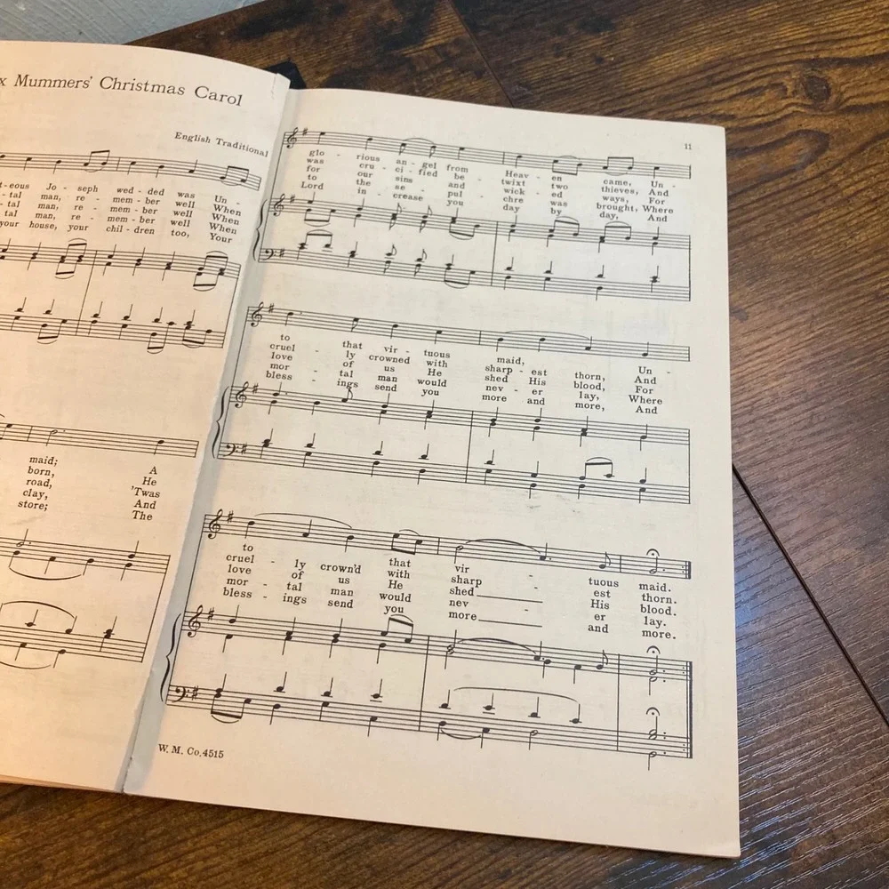 Sixty Carols of All Nations Songbook Eduardo Marzo Christmas Willis Vtg 1928